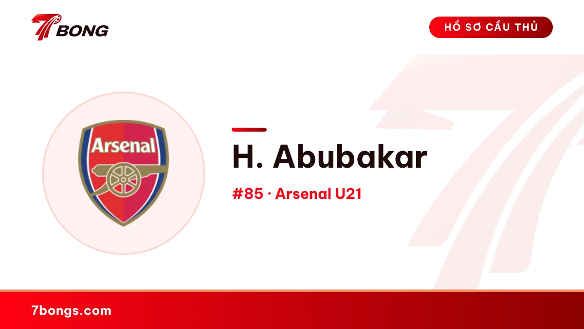 H. Abubakar — Arsenal U21