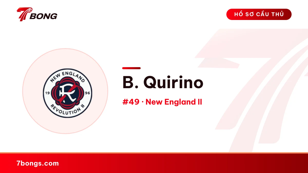 B. Quirino — New England II