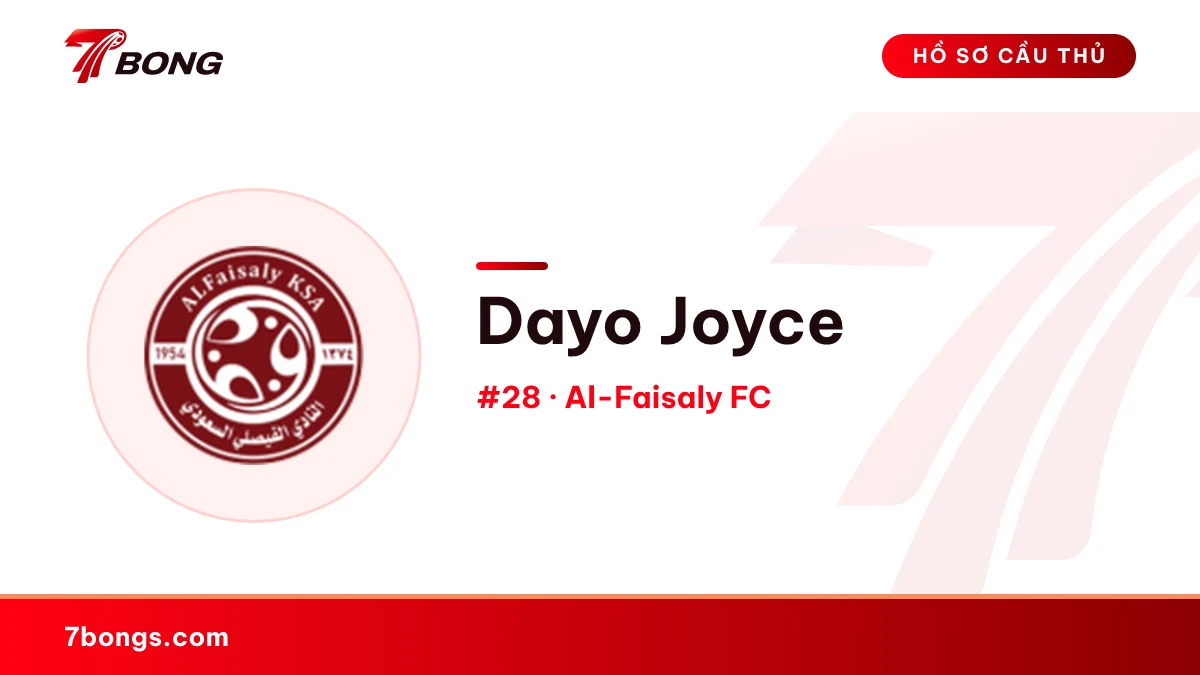 Dayo Joyce — Al-Faisaly FC