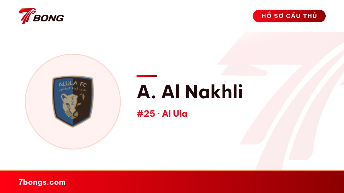 A. Al Nakhli — Al Ula
