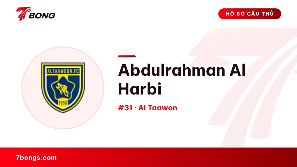 Abdulrahman Al Harbi — Al Taawon