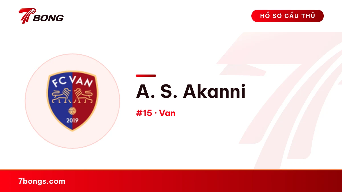 A. S. Akanni — Van