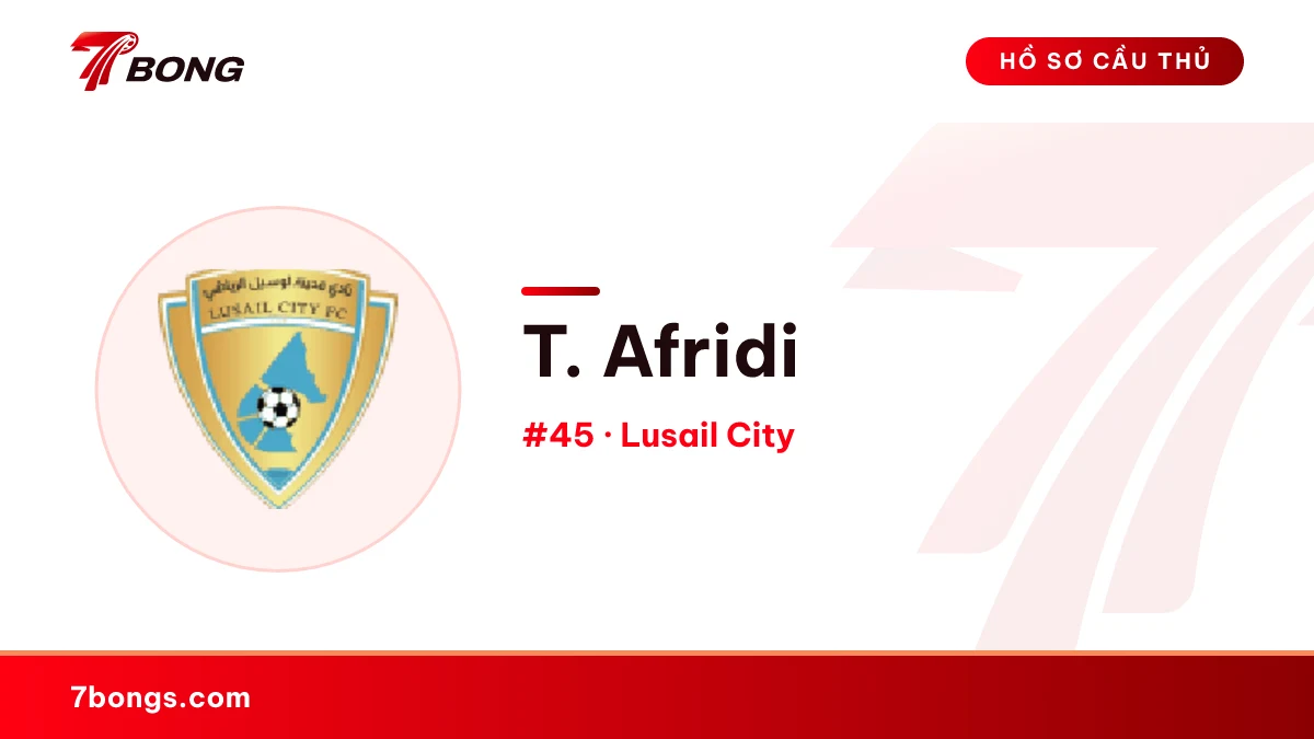 T. Afridi — Lusail City