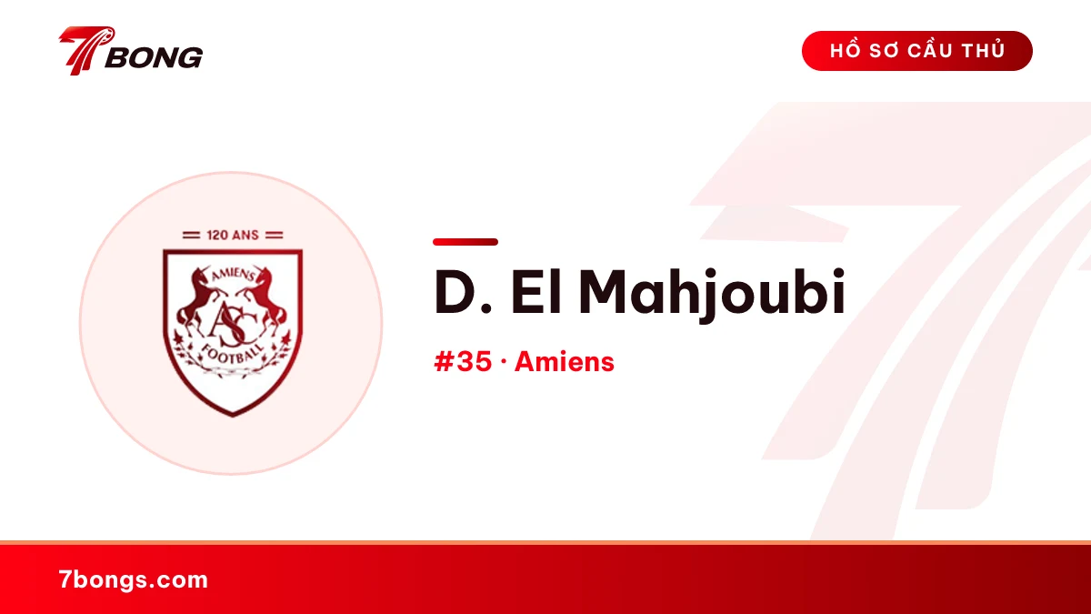 D. El Mahjoubi — Amiens