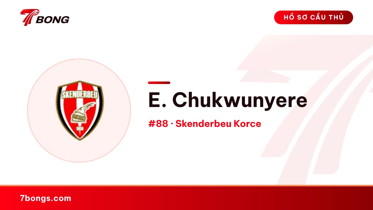 E. Chukwunyere — Skenderbeu Korce