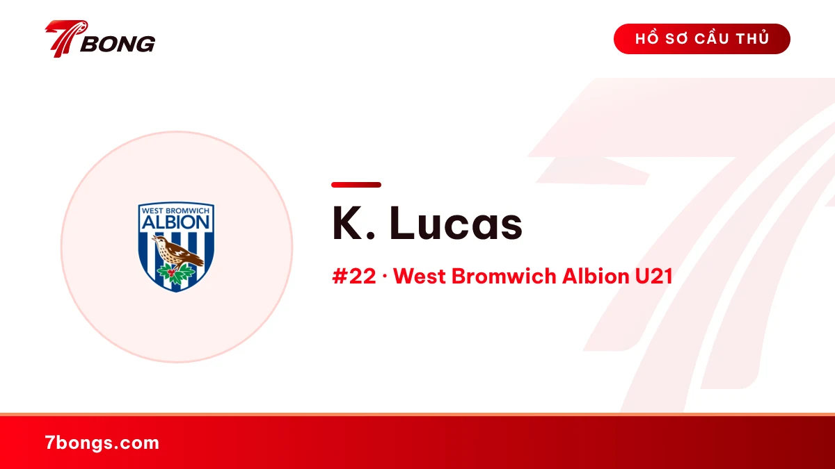 K. Lucas — West Bromwich Albion U21