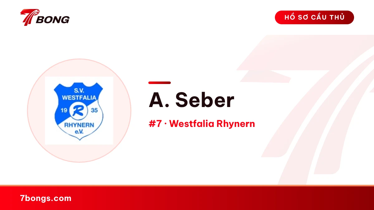 A. Seber — Westfalia Rhynern