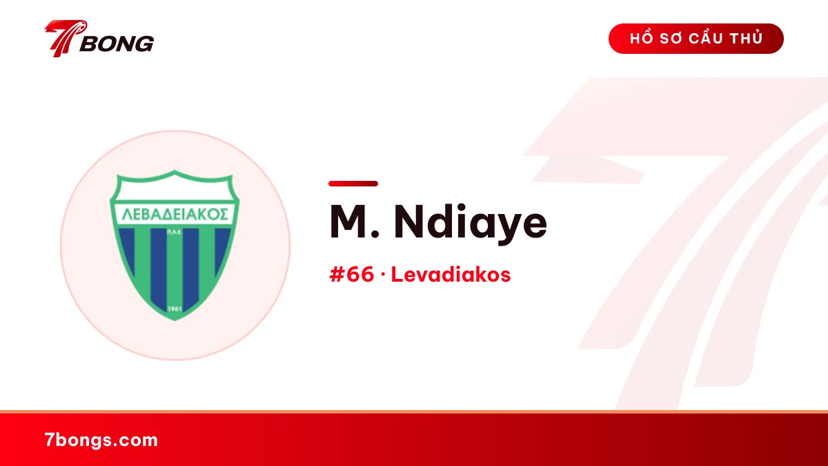 M. Ndiaye — Levadiakos