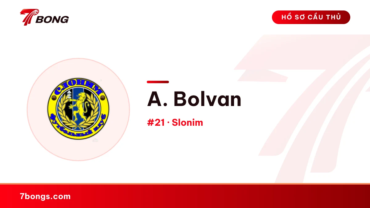 A. Bolvan — Slonim