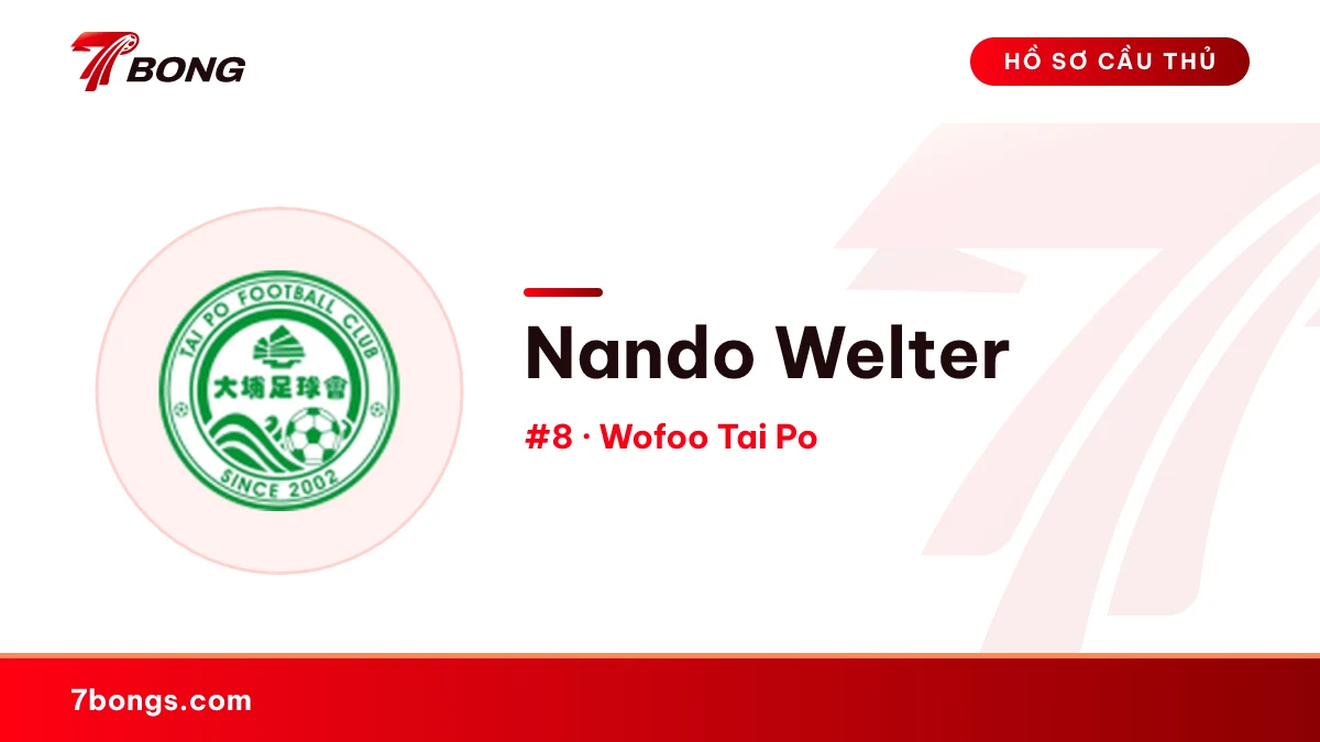 Nando Welter — Wofoo Tai Po