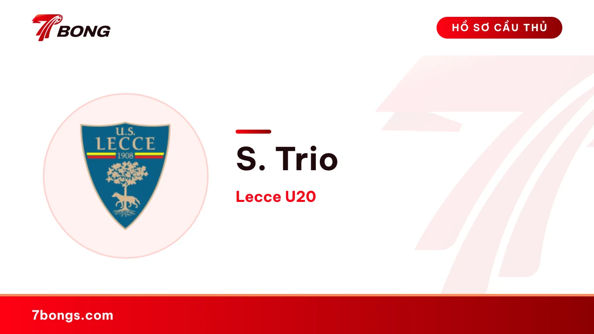 S. Trio — Lecce U20
