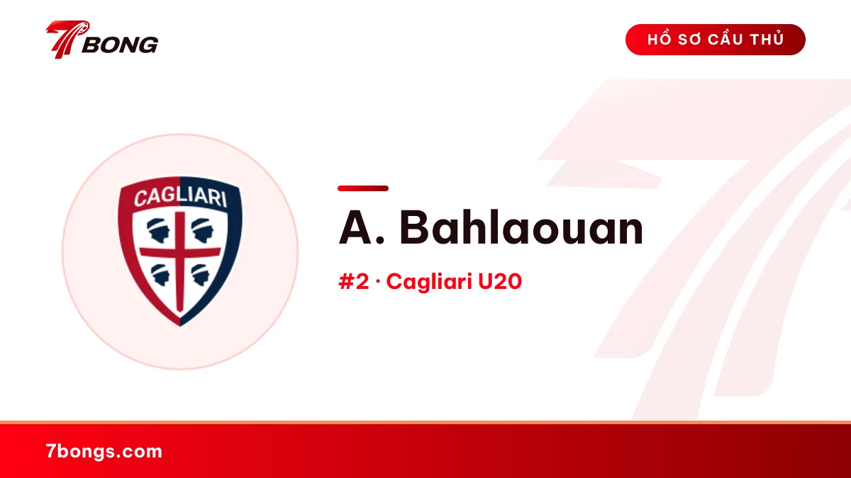 A. Bahlaouan — Cagliari U20