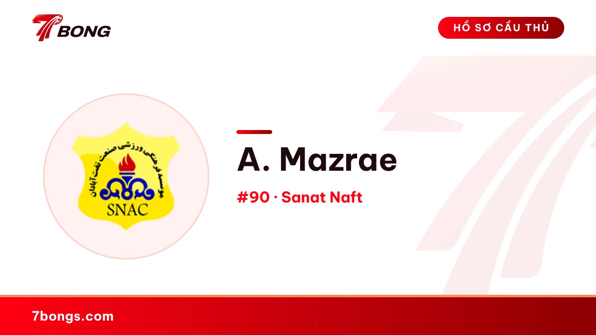 A. Mazrae — Sanat Naft