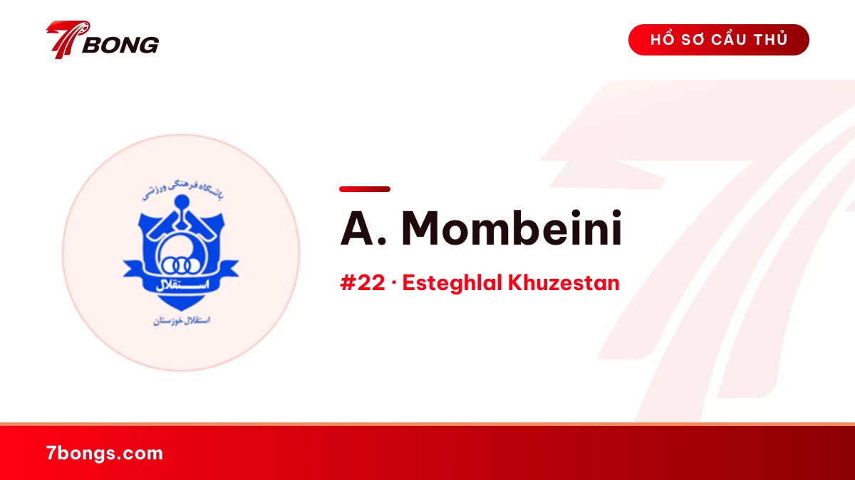 A. Mombeini — Esteghlal Khuzestan