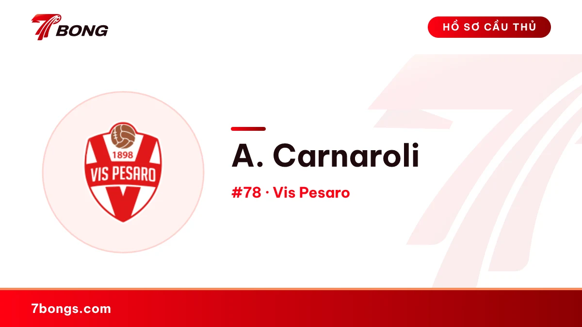 A. Carnaroli — Vis Pesaro