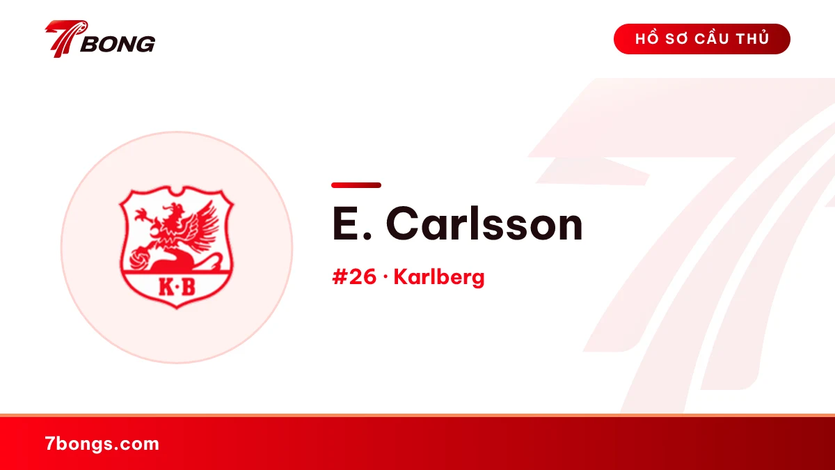 E. Carlsson — Karlberg