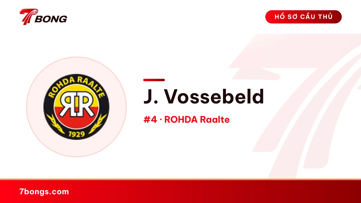 J. Vossebeld — ROHDA Raalte