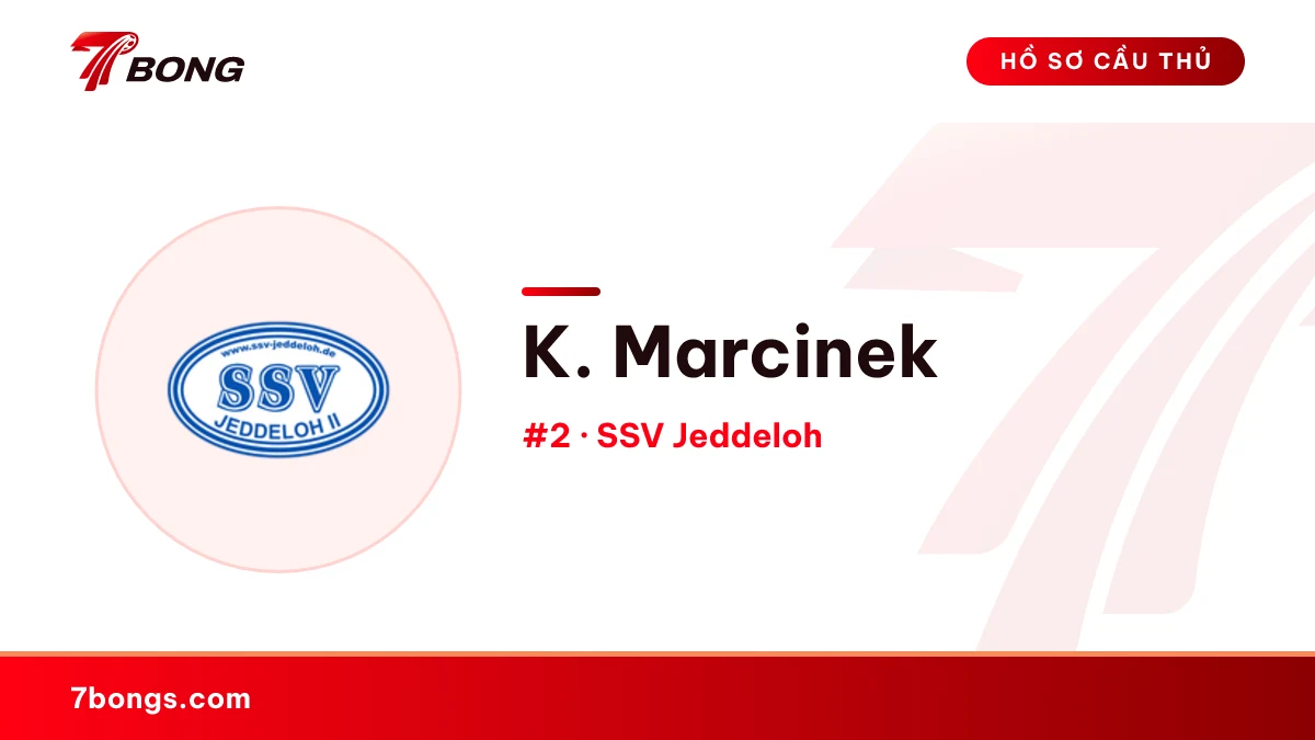 K. Marcinek — SSV Jeddeloh