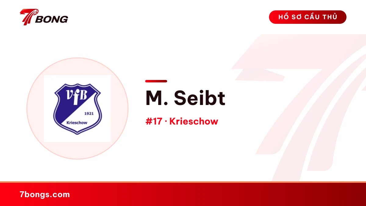 M. Seibt — Krieschow