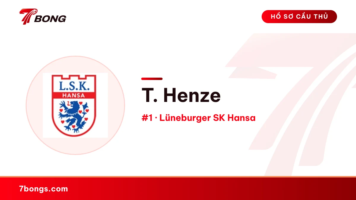 T. Henze — Lüneburger SK Hansa