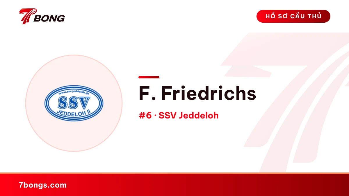 F. Friedrichs — SSV Jeddeloh