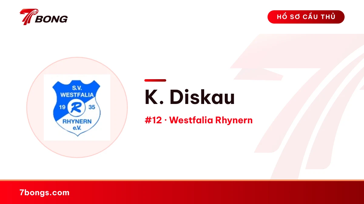 K. Diskau — Westfalia Rhynern