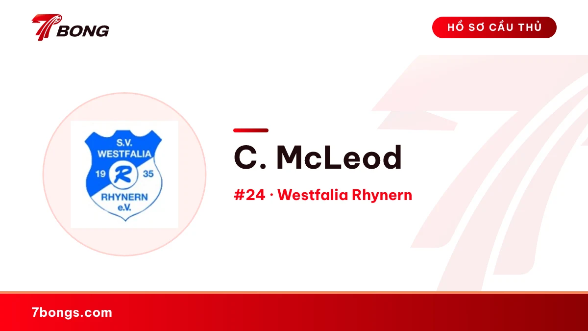 C. McLeod — Westfalia Rhynern