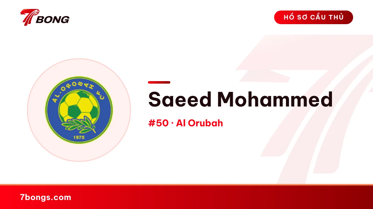 Saeed Mohammed — Al Orubah