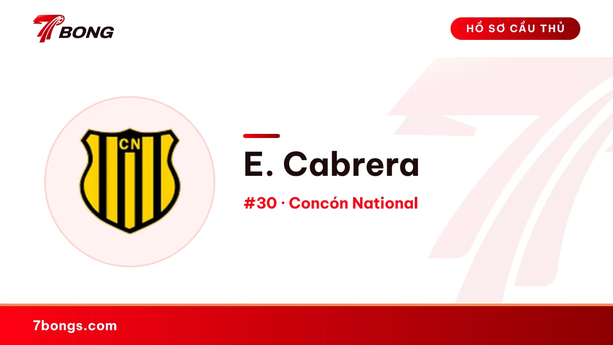 E. Cabrera — Concón National