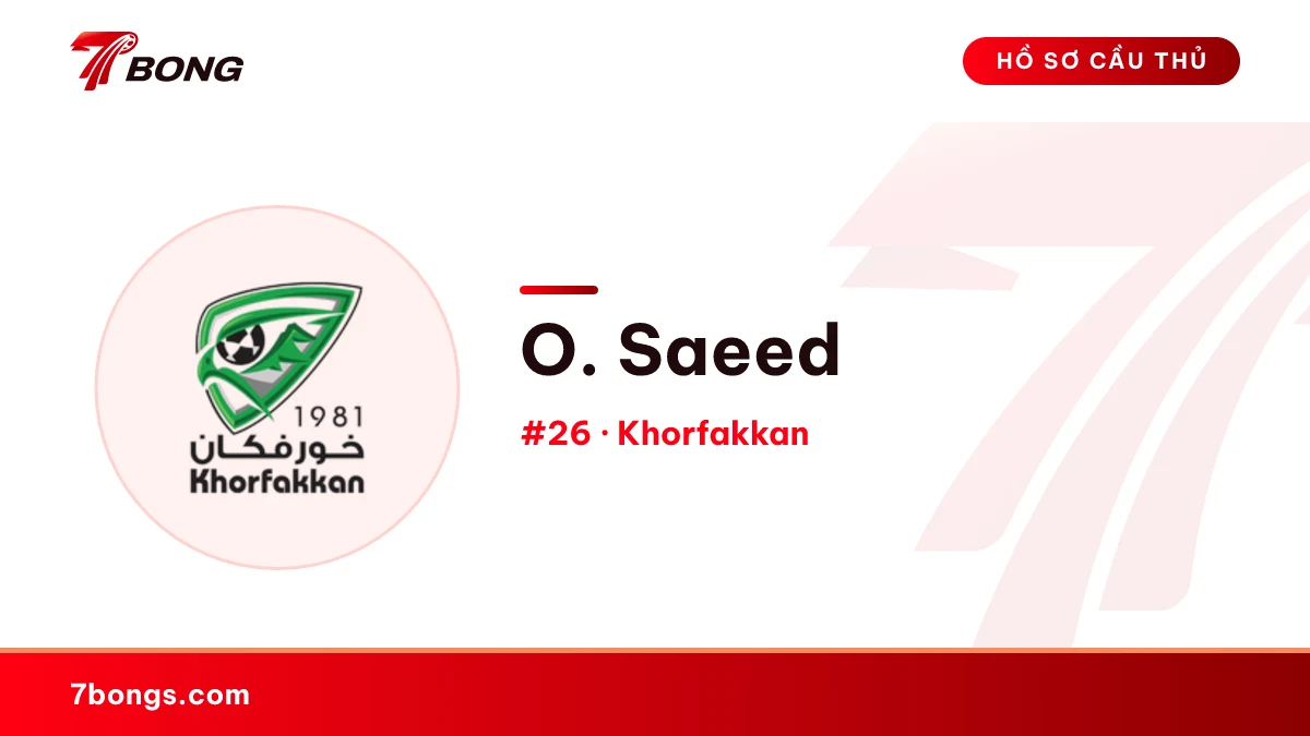 O. Saeed — Khorfakkan
