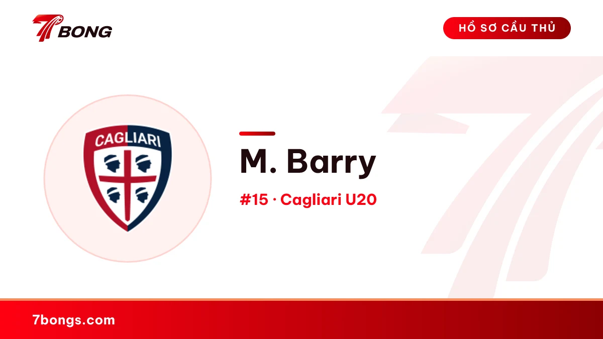 M. Barry — Cagliari U20