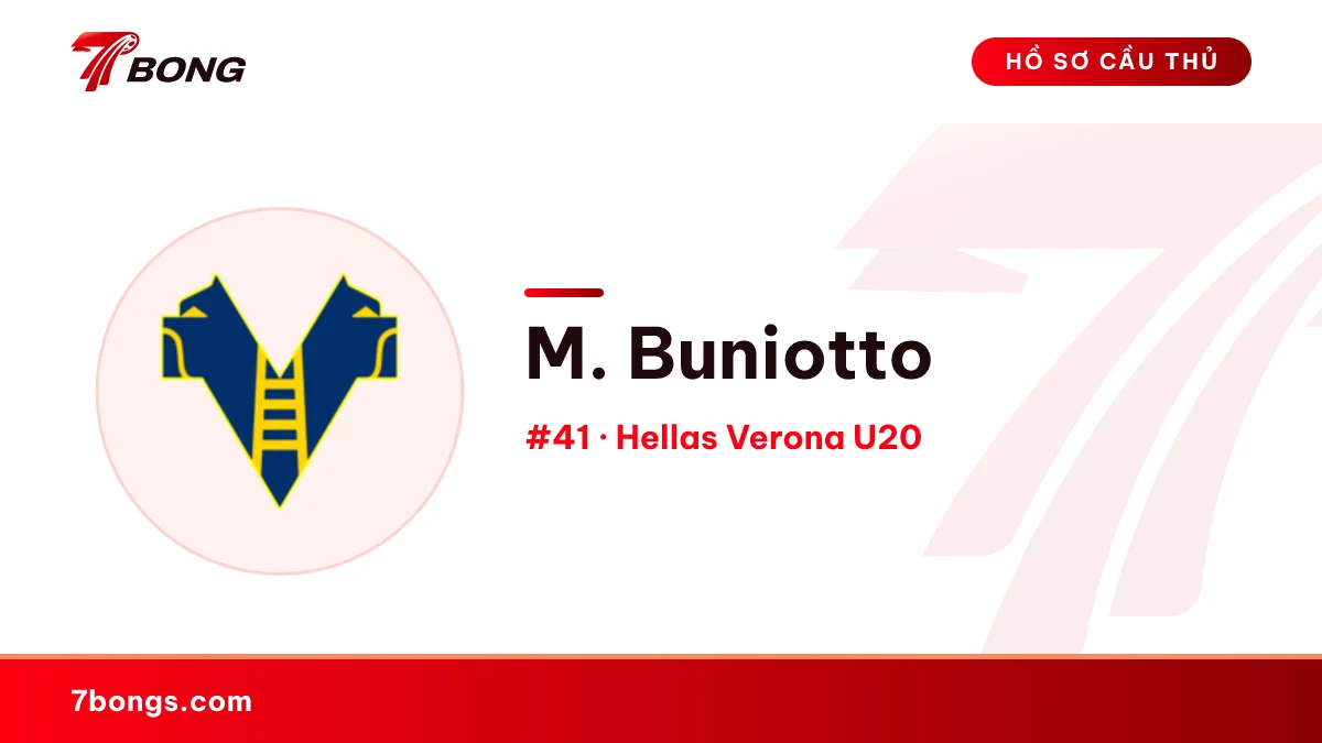 M. Buniotto — Hellas Verona U20