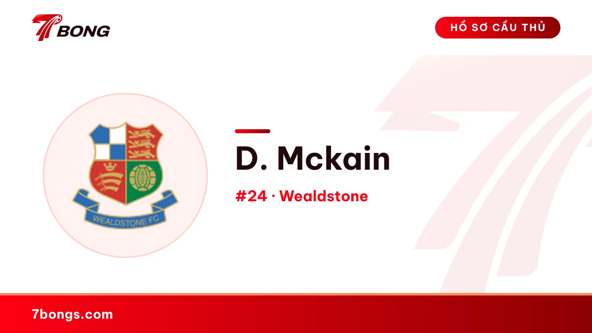 D. Mckain — Wealdstone