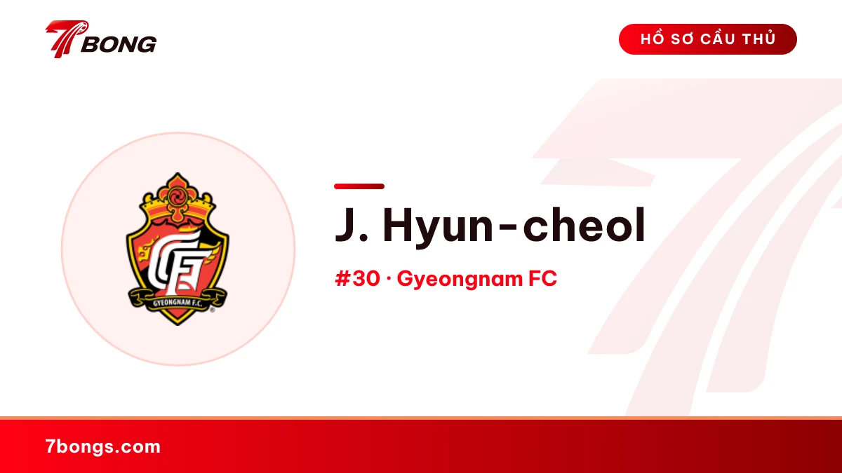 J. Hyun-cheol — Gyeongnam FC