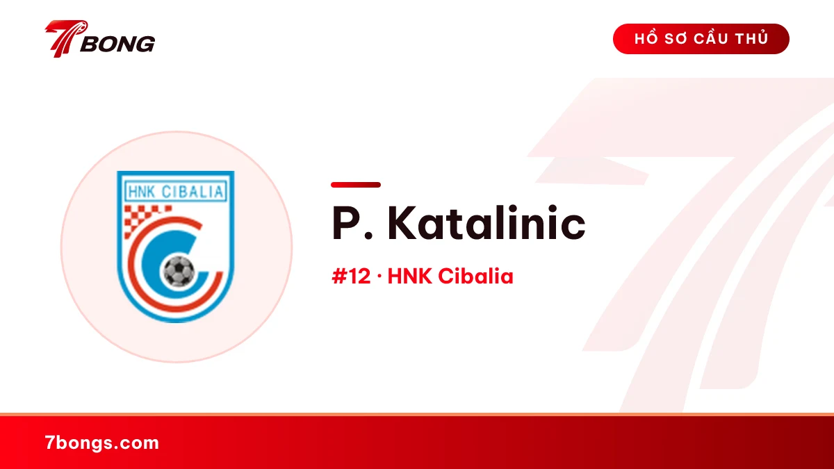 P. Katalinic — HNK Cibalia