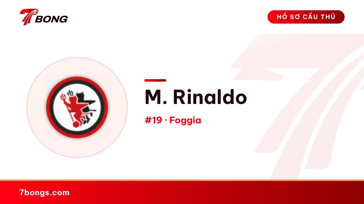 M. Rinaldo — Foggia