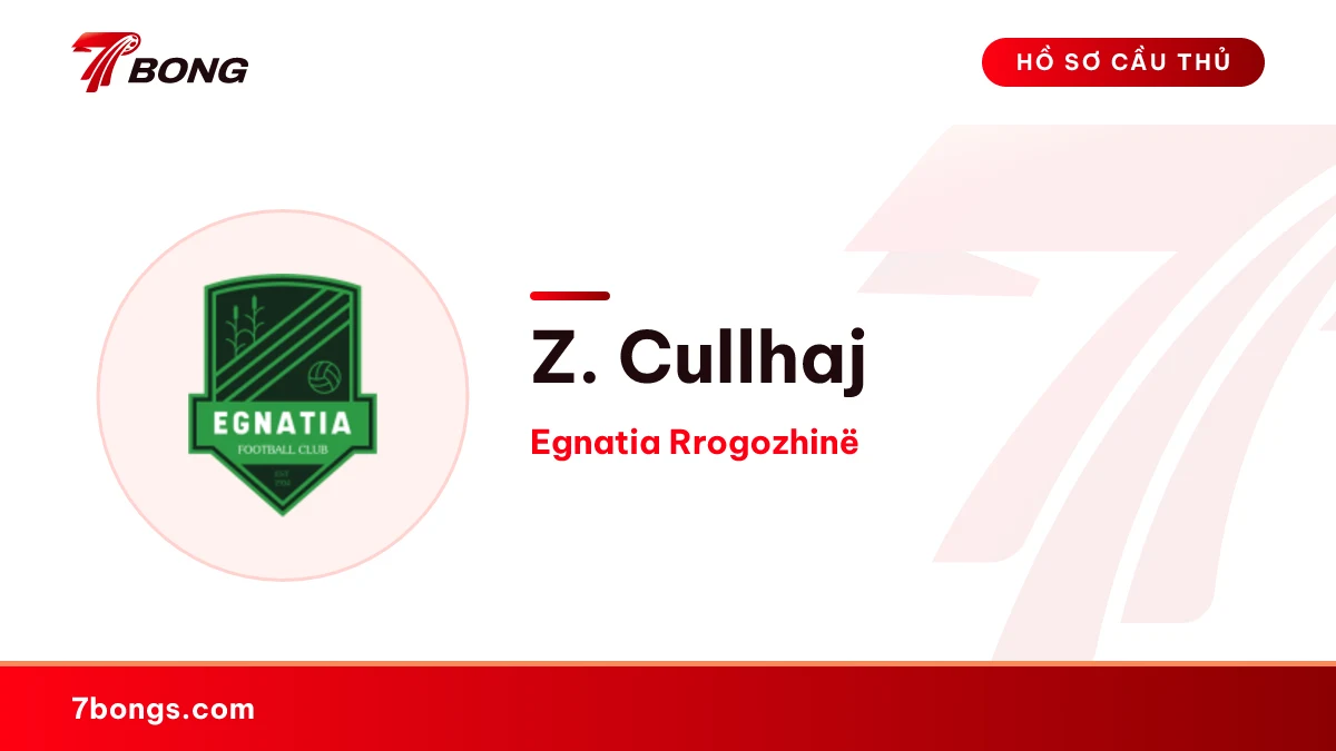 Z. Cullhaj — Egnatia Rrogozhinë