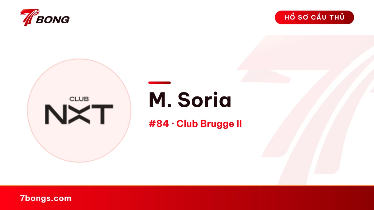 M. Soria — Club Brugge II