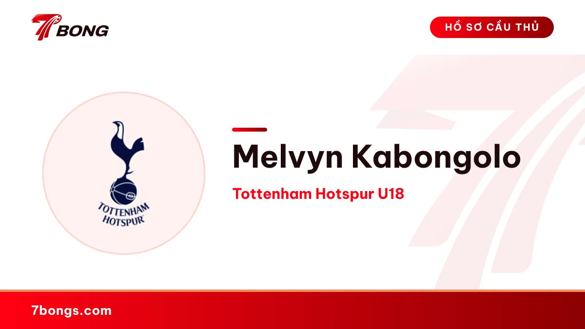 Melvyn Kabongolo — Tottenham Hotspur U18