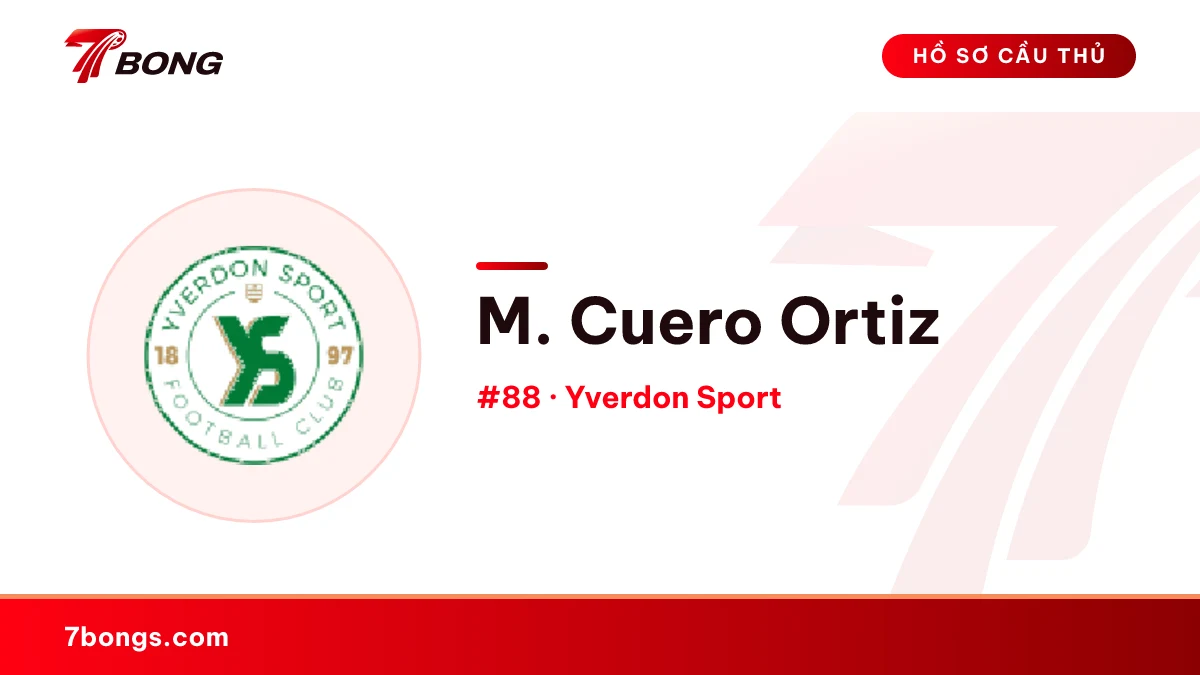 M. Cuero Ortiz — Yverdon Sport