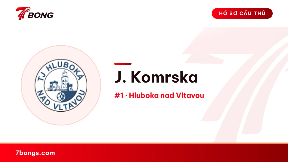 J. Komrska — Hluboka nad Vltavou