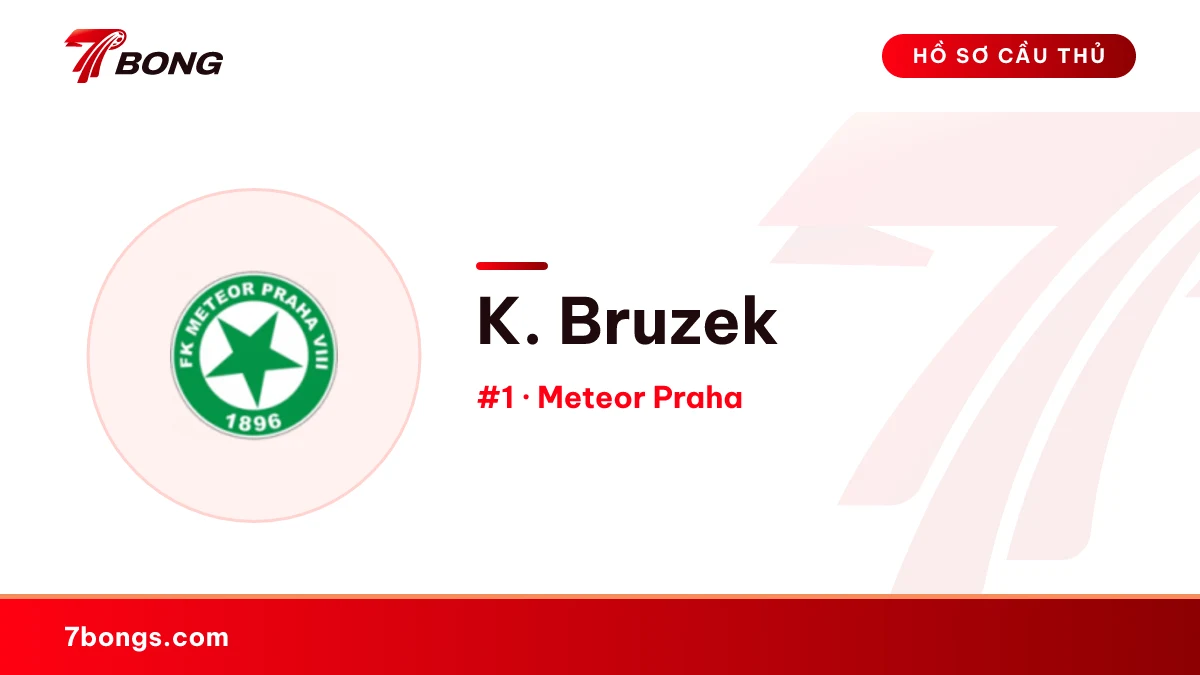 K. Bruzek — Meteor Praha