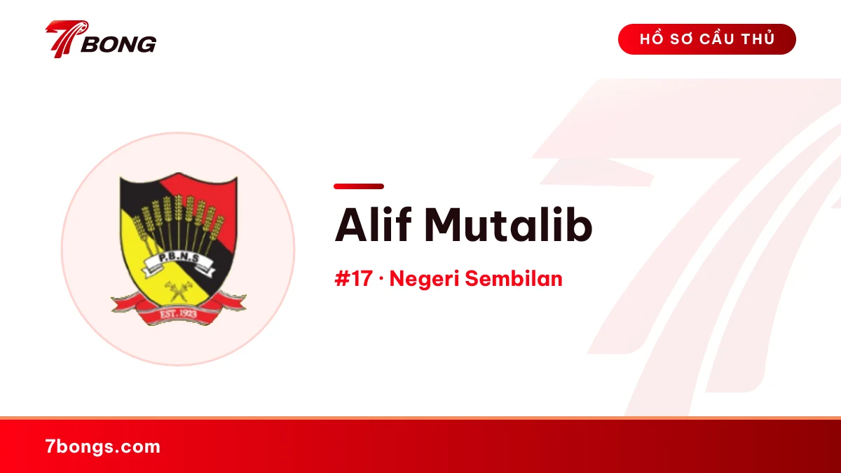 Alif Mutalib — Negeri Sembilan