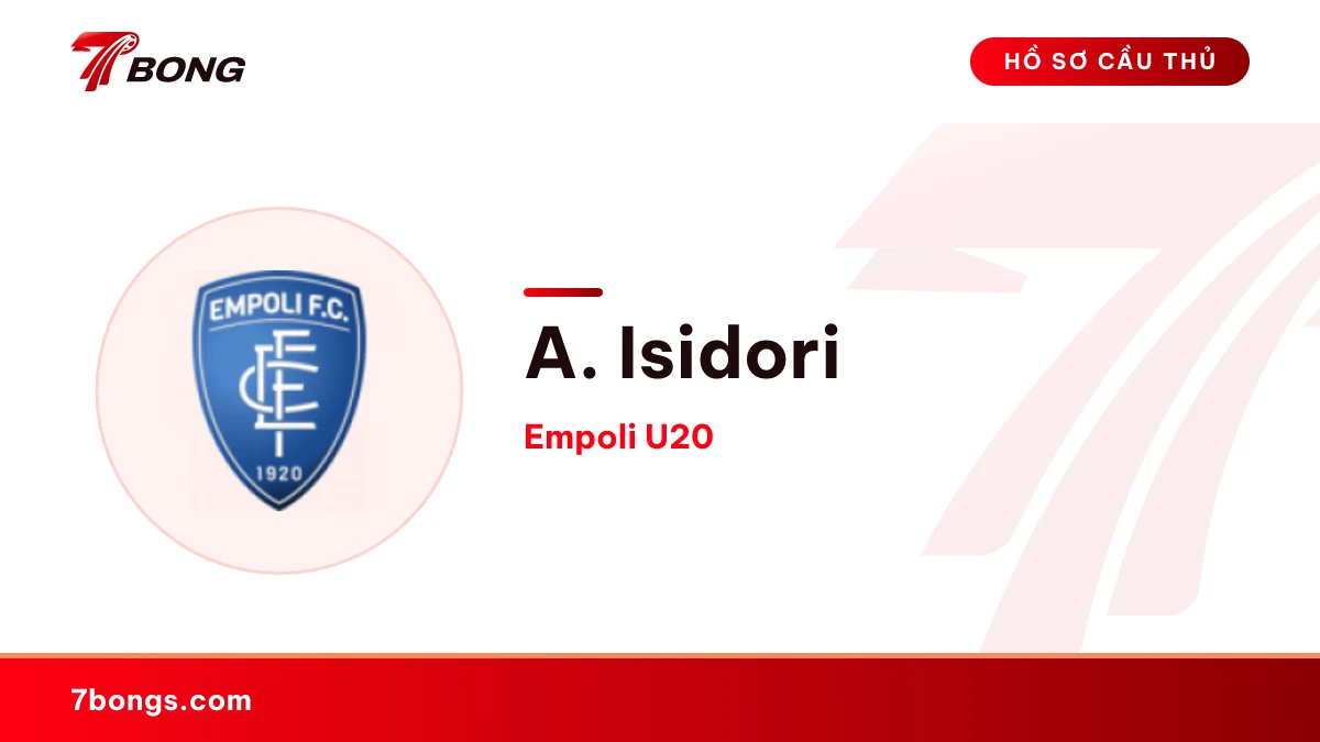 A. Isidori — Empoli U20