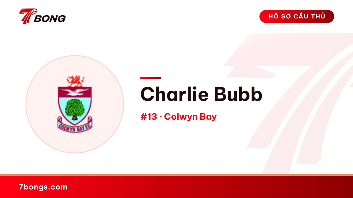 Charlie Bubb — Colwyn Bay