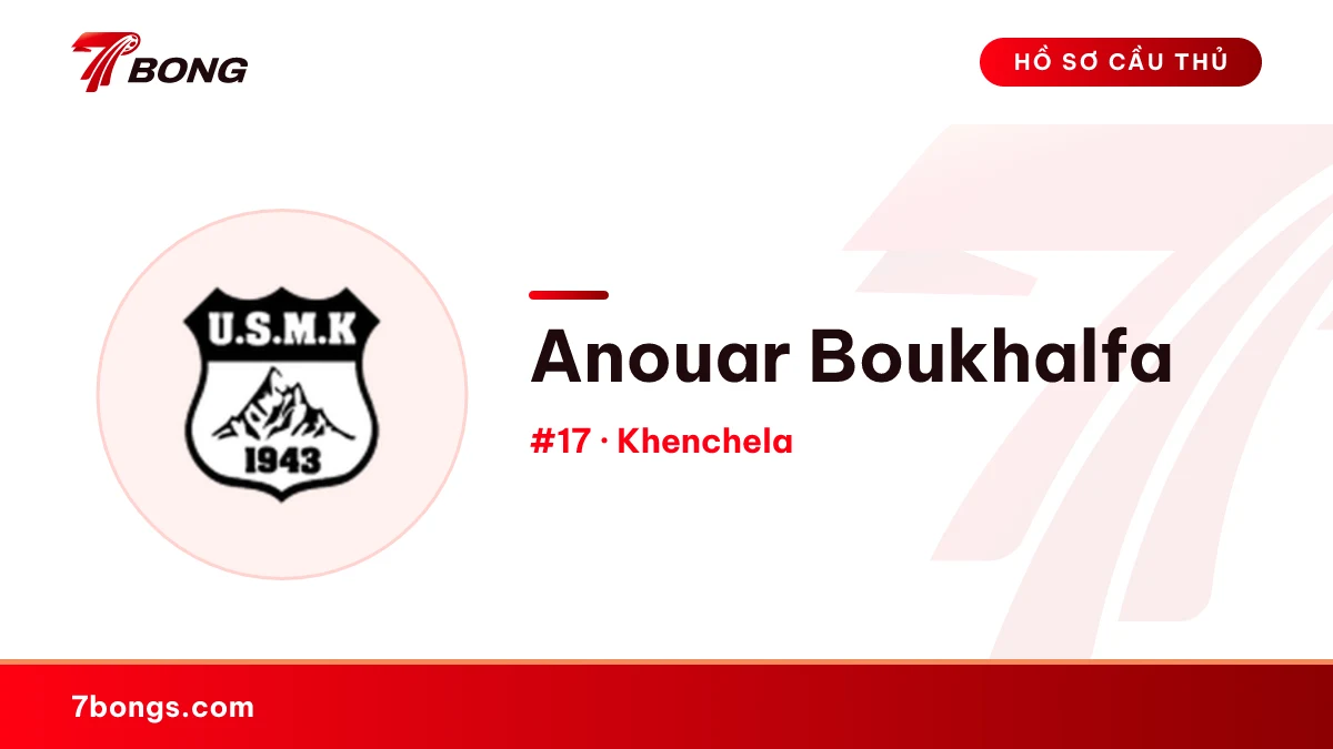 Anouar Boukhalfa — Khenchela