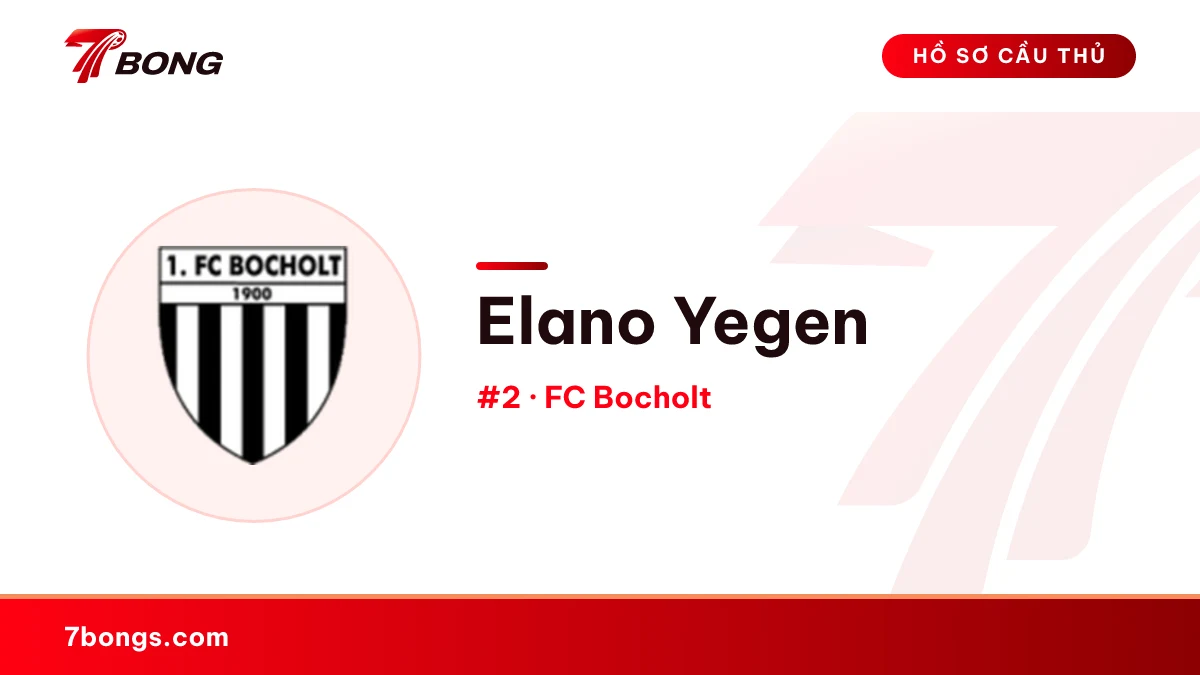Elano Yegen — FC Bocholt