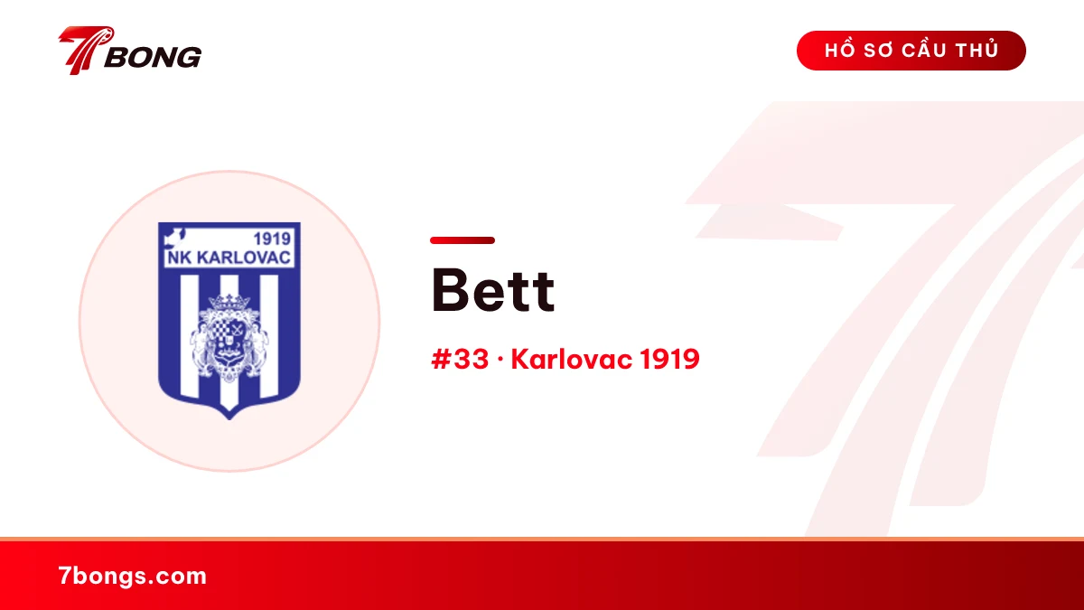 Bett — Karlovac 1919