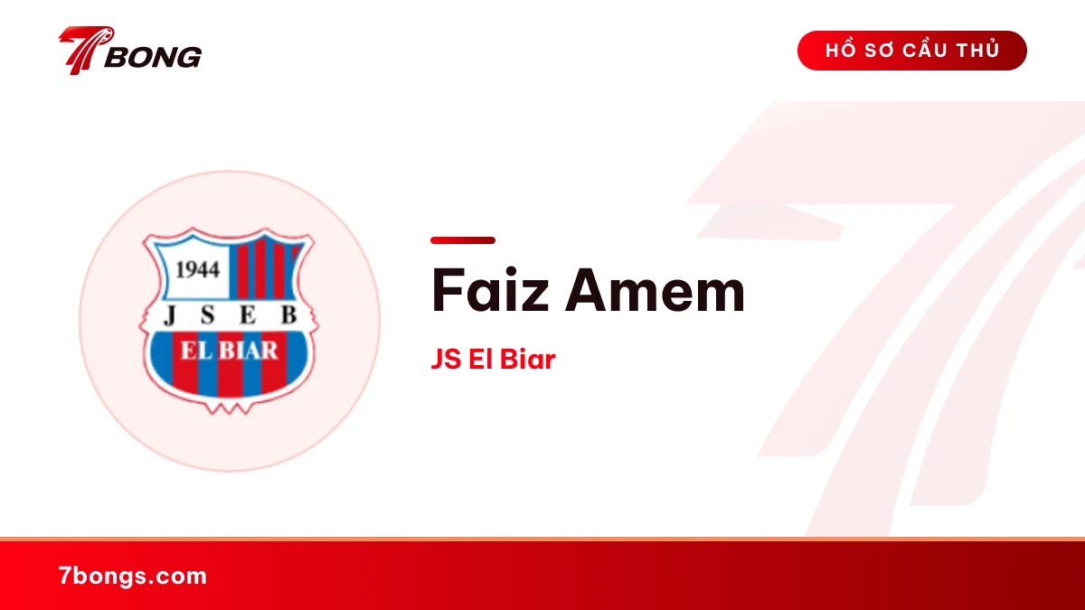 Faiz Amem — JS El Biar