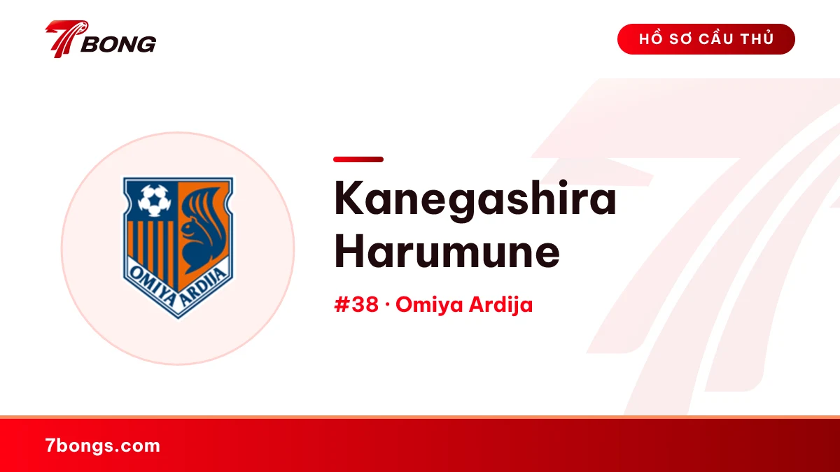 Kanegashira Harumune — Omiya Ardija